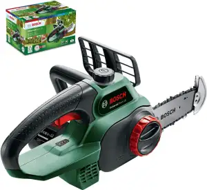 Bosch Akku Kettensäge UniversalChain 18 (ohne Akku, Karton, SDS-System, Schwertl