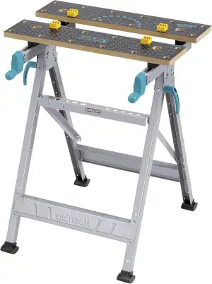 wolfcraft Master 200 Spann- und Arbeitstisch - klappbar/Universell einsetzbarer 