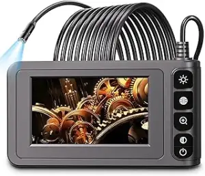 Industrial Endoskop, SKYBASIC Inspektionskamera mit 4,3-Zoll-Bildschirm Endoskop