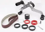 Aidelife Rohrbandschleifer-Aufsatz Adapter Zubehör, Edelstahl, Metall, Holz,Rohrpolieren, Schleif...