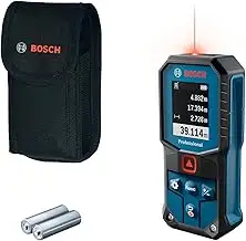 Bosch Professional Laser Entfernungsmesser GLM 40 (Flächen-/Volumenberechnung, m