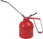 Brüder Mannesmann Ölkanne, Metall-Handpumpe mit Chromhebel, dosierte Ölabgabe, robust für präzise...