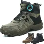 Sicherheitsschuhe Herren S3 Sicherheitsstiefel Damen Arbeitsschuhe Leicht Stahlkappenschuhe Wasse...