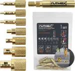 ruthex 7x Lötspitzen/Einschmelzhilfe Set - Lötkolbenspitzen für ruthex Gewindeeinsätze M2 / M2.5 ...
