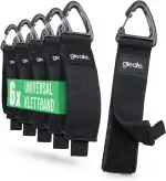 greate 6x Verlängerungskabel Organizer & Aufhänger bis 22kg - Klettband mit Haken für Kabel & Sch...