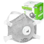 AirGearPro D-110C FFP3 Maske mit Ventil (10er Pack) – Staubmaske – Atemschutzmaske – Staubschutzm...