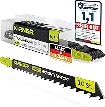 Stichsägeblätter Holz 10 Stk. [ bis zu 5x mehr Schnitte ] extrem schneller & ger