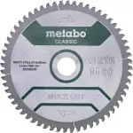 metabo Kreissägeblatt 216 x 30 mm Z60 FZ/TZ - Universelles Sägeblatt für anspruchsvolle Materiali...