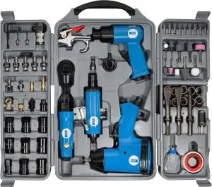 Güde Druckluftgeräte-Set 71-tlg. (6 bar Arbeitsdruck, 1/4" Anschlussgewinde, ink