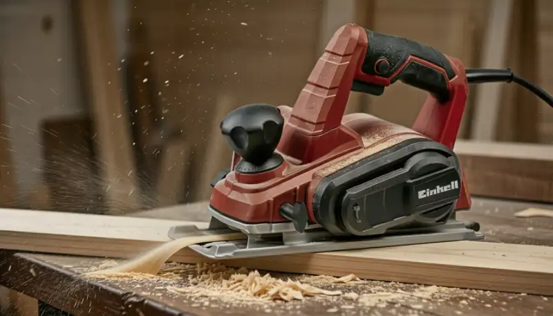Elektrohobel: Holz zähmen